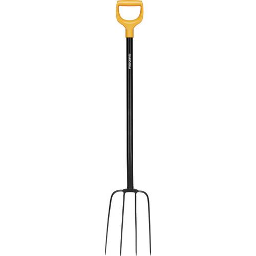 Fiskars 1070674 Kompostgabel Arbeitsbreite 22 cm D-Griff