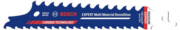 Bosch Accessories 2608901704 EXPERT Multi Material Demolition S681KLHM Blatt Sägeblatt-Länge 80 mm 1 St.