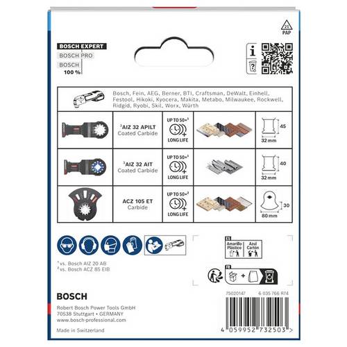 EXPERT Cutting Set, 3-tlg Bosch Accessories 2608902622