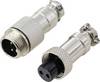 TRU COMPONENTS TC-13895556 Rundsteckverbinder Stecker, Buchse Gesamtpolzahl: 2 Serie (Rundsteckverbinder): GX12 1 Set