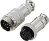 TRU COMPONENTS TC-13895628 Rundsteckverbinder Stecker, Buchsenkontakt Gesamtpolzahl: 10 Serie (Rundsteckverbinder): GX16 1 Set