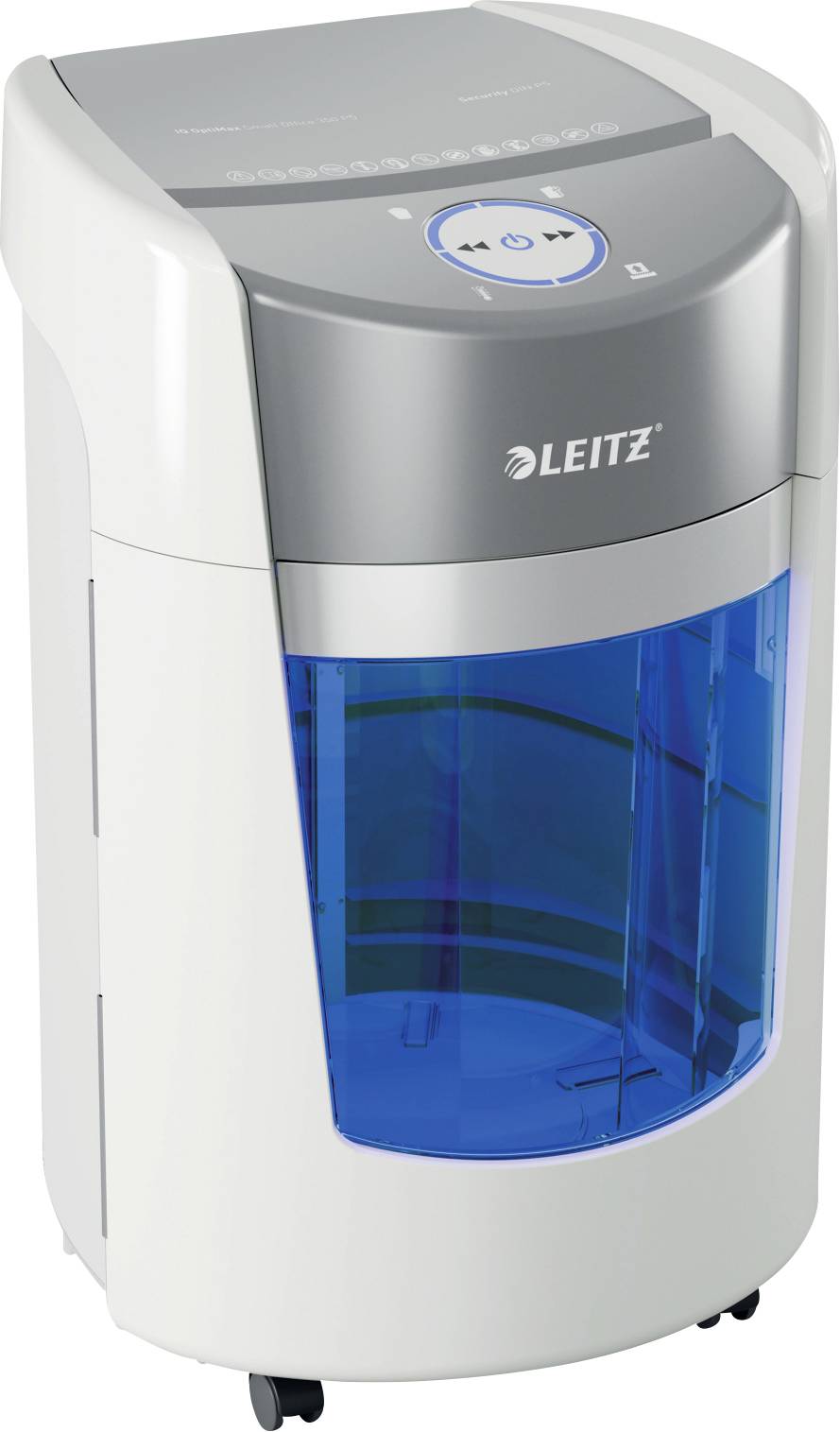 Leitz IQ OptiMax Small Office Distruggi documenti 8 Foglio Microcut, Taglio a frammenti P-5 22 l