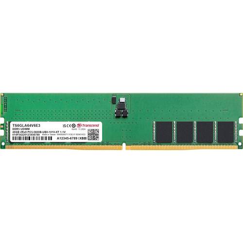 Transcend PC-Arbeitsspeicher Modul DDR5 GB 5600 MHz U-DIMM CL46 TS6GLA64V6E3
