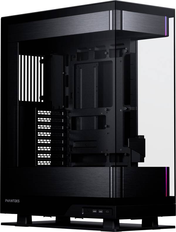 Phanteks PH-ES524XTG_DBK01 Midi-Tower Gehäuse, Gaming-Gehäuse, PC-Gehäuse  Schwarz