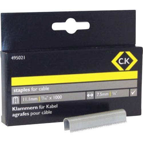 Thumbnail - C.K 495021 Tackerklammern 1 St. Abmessungen (L x B) 10 mm x 7.5 mm