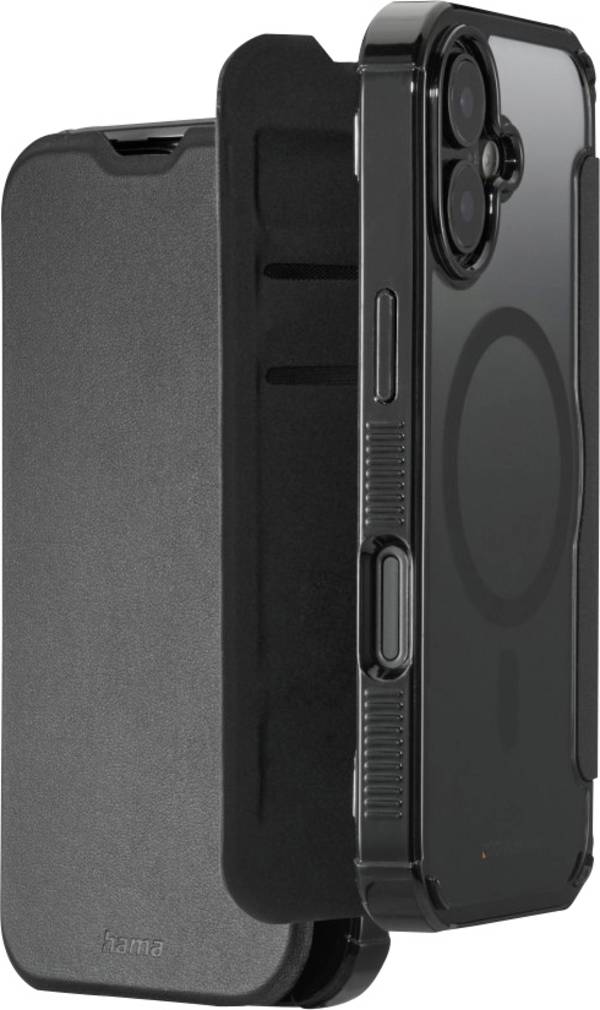 hama 00232380 Handytasche "Extreme Protect" für Apple iPhone 17, magnetisch, Schwarz