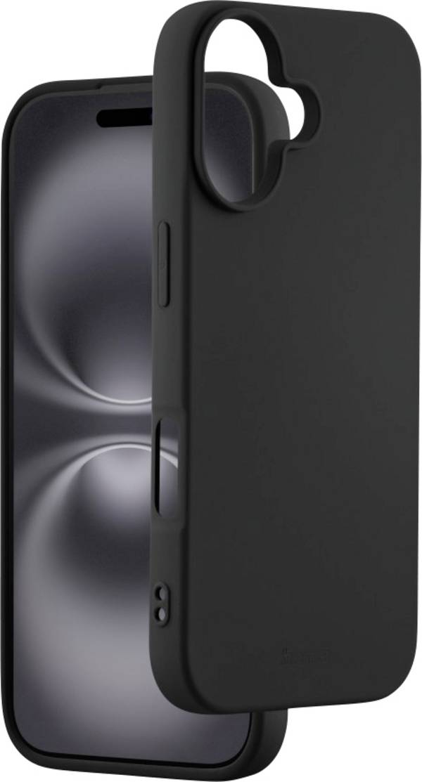 hama 00232377 Handyhülle "Fantastic Feel" für Apple iPhone 17, Schwarz