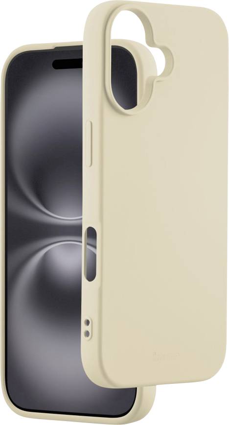 hama 00232378 Handyhülle Fantastic Feel für Apple iPhone 17, Beige