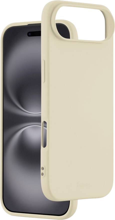 hama 00232392 Handyhülle Fantastic Feel für Apple iPhone Air, Beige