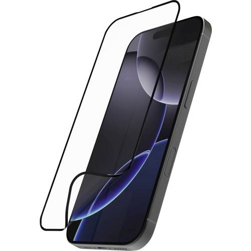 hama 00228561 Handy-Schutzglas Super Hybrid für Apple iPhone 17 Pro, Montagehilfe