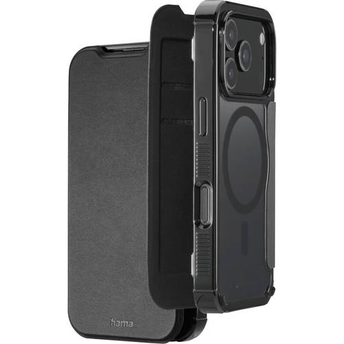 hama 00232403 Handytasche Extreme Protect für Apple iPhone 17 Pro, magnetisch, Schwarz