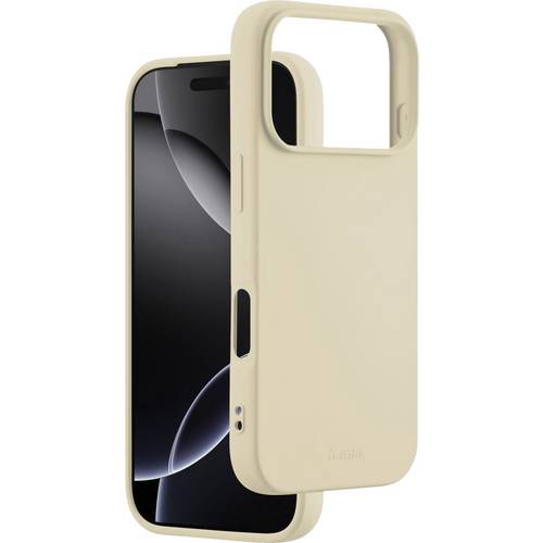 hama 00232401 Handyhülle Fantastic Feel für Apple iPhone 17 Pro, Beige