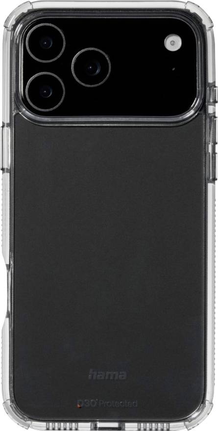 hama 00232409 Handyhülle Extreme Protect für Apple iPhone 17 Pro Max, durchsichtig