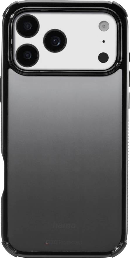 hama 00232413 Handyhülle Extreme Protect für Apple iPhone 17 Pro Max, Schwarz