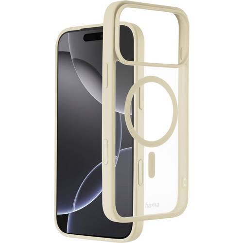 hama 00232420 Handyhülle Frame Protect f iPhone 17 Pro Max, magnetisch, durchsichtig,Be