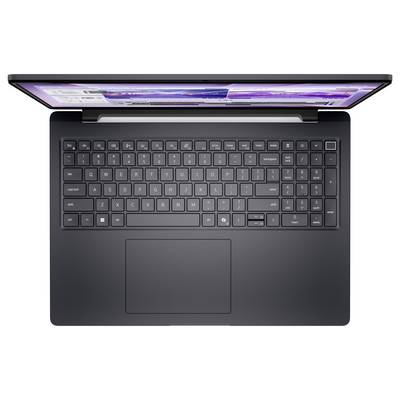 Eine Draufsicht auf einen schwarzen Laptop mit einer Standardtastatur und einem Touchpad. Auf dem Bildschirm ist ein Webbrowser mit mehreren geöffneten Tabs zu sehen.