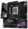 'GIGABYTE X670M AORUS ELITE AX' Mainboard mit AMD-Sockel, vier RAM-Steckplätzen, mehreren Erweiterungssteckplätzen und RGB-Beleuchtungsakzenten.