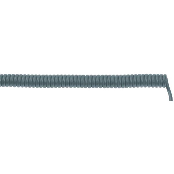 LAPP 70002601 Spiralkabel ÖLFLEX® SPIRAL 400 P 2000 mm / 6000 mm 2 x 0.5 mm² Grau 1 St.