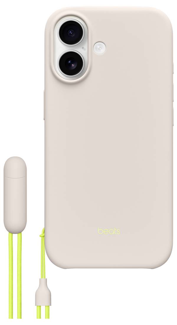 Beats Kickstand Case iPhone 17 Kalkstein MagSafe kompatibel, Mit Standfuß, Mit Handschlaufe MGTL4LL/A