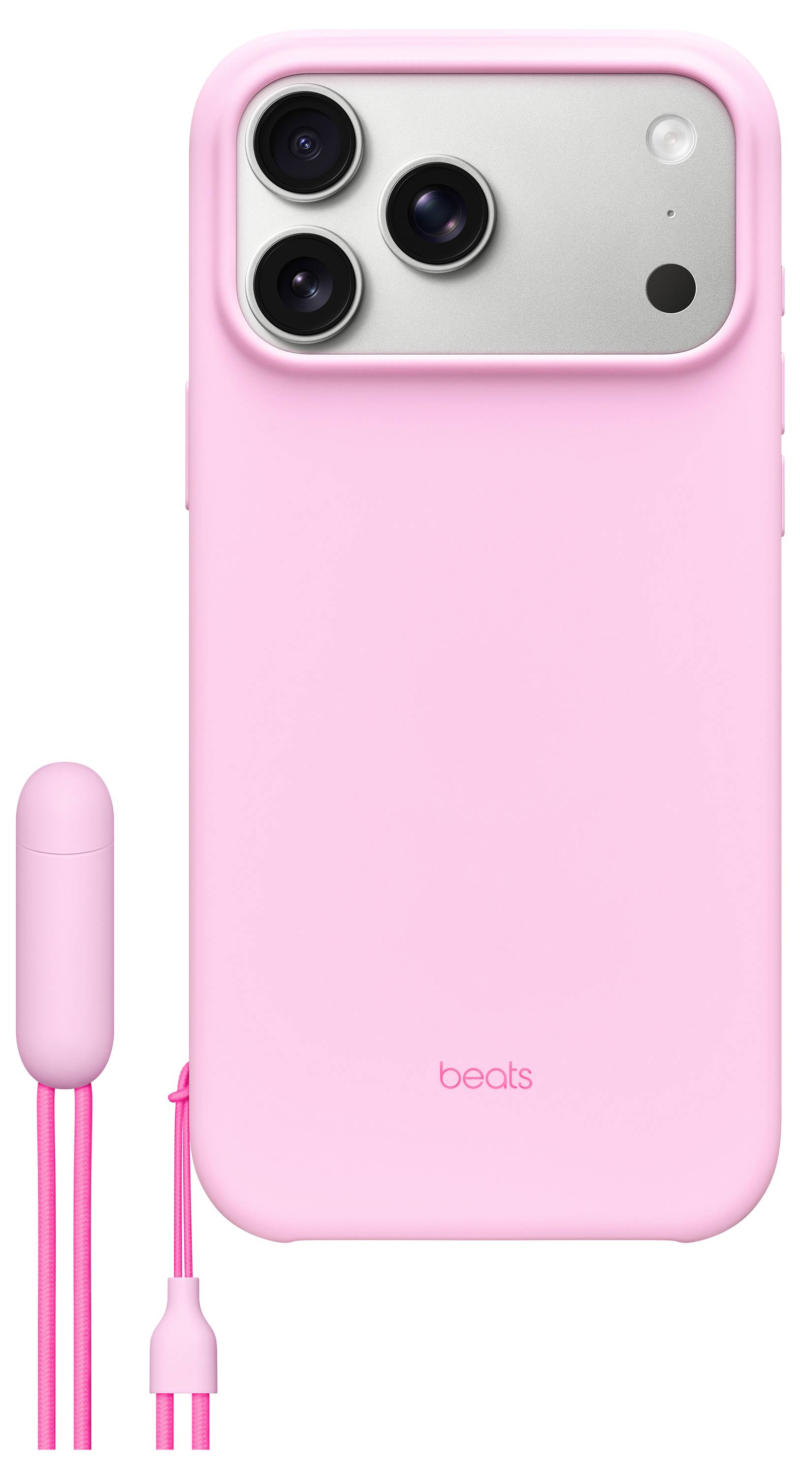 Beats Kickstand Case iPhone 17 Pro Max Kieselrosa MagSafe kompatibel, Mit Standfuß, Mit Handschlaufe MGYA4LL/A