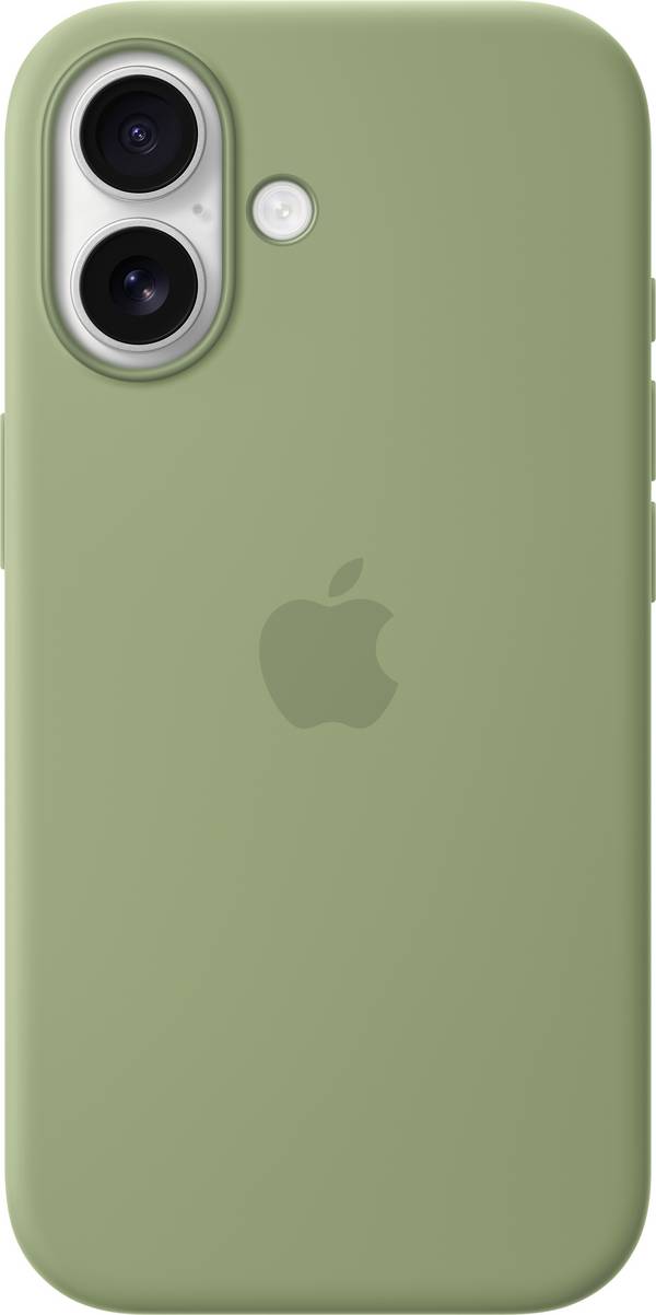Apple Silicone Case iPhone 17 Hellmoosgrün MagSafe kompatibel MGEX4ZM/A