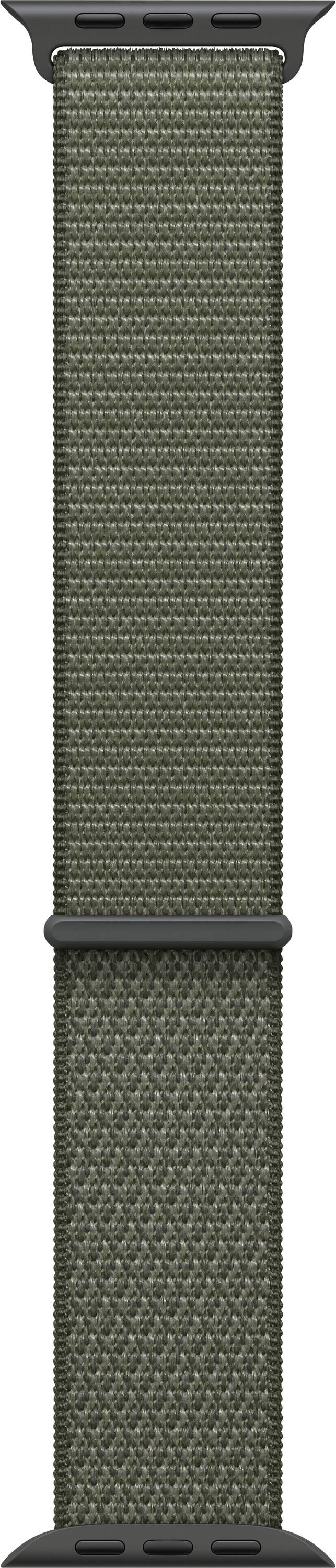 Apple Watch Sport Loop Armband 42 mm S/L Waldgrün