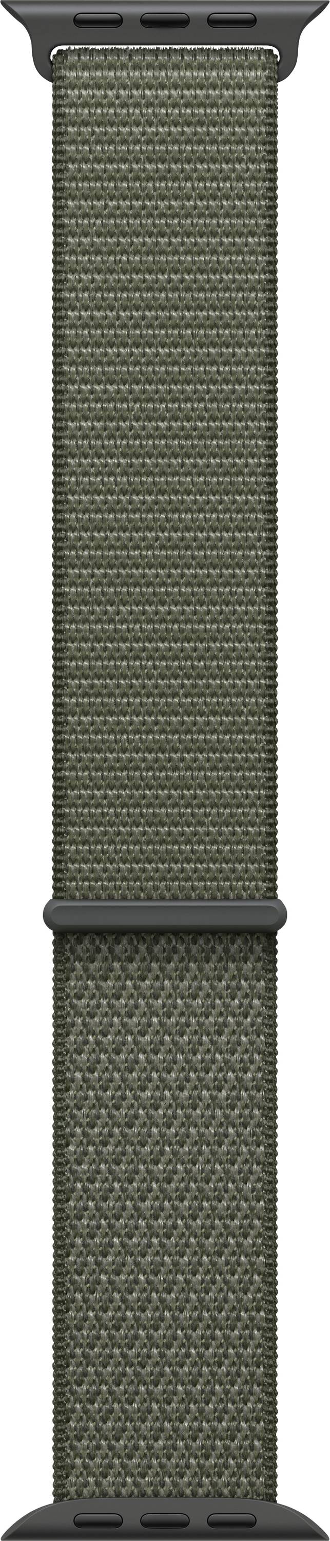 Apple Watch Sport Loop Armband 46 mm S/L Waldgrün