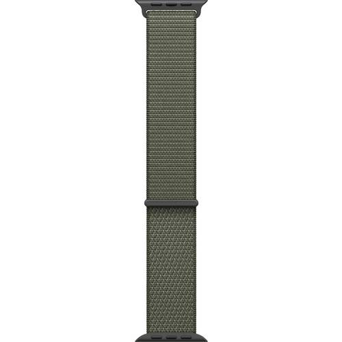 Apple Watch Sport Loop Armband 46 mm S/L Waldgrün
