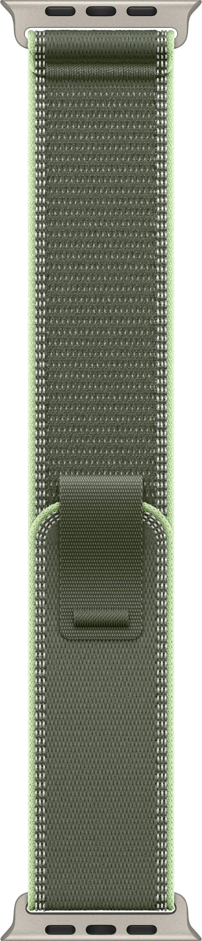 Apple Watch Trail Loop Armband 49 mm S/M Neongrün