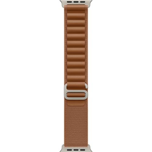 Apple Watch Alpine Loop Armband 49 mm M Terracotta