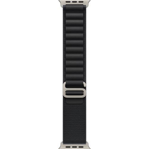 Apple Watch Alpine Loop Armband 49 mm S Schwarz