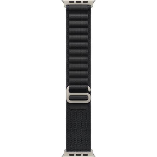 Apple Watch Alpine Loop Armband 49 mm M Schwarz
