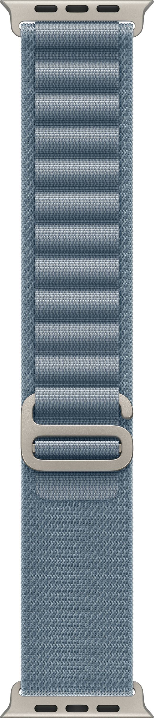 Apple Watch Alpine Loop Armband 49 mm S Lichtblau