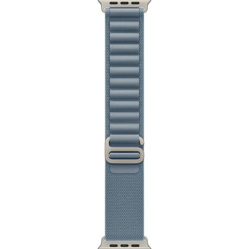 Apple Watch Alpine Loop Armband 49 mm L Lichtblau