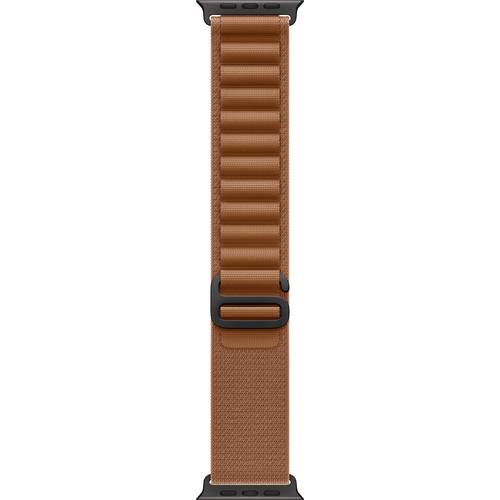 Apple Watch Alpine Loop Armband 49 mm M Terracotta