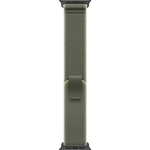 Apple Watch Trail Loop Armband 49 mm M/L Neongrün