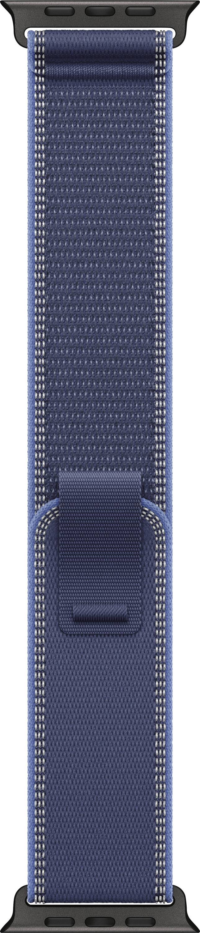 Apple Watch Trail Loop Armband 49 mm M/L Lichtblau