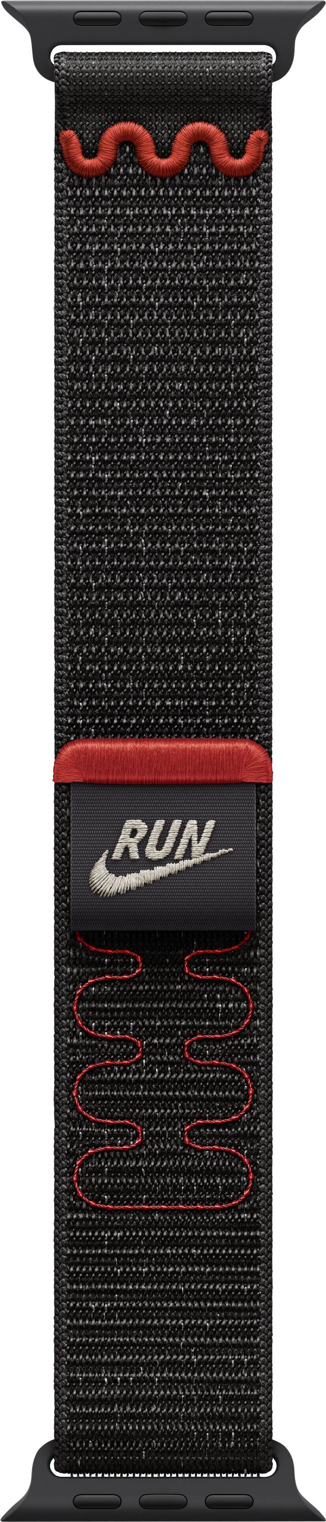 Apple Watch Nike Sport Loop Armband 42 mm Midnight Black
