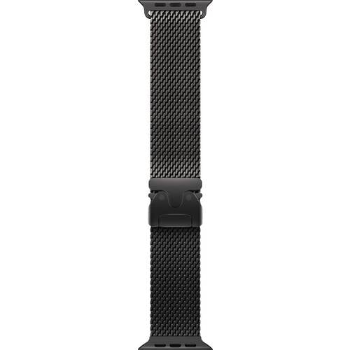 Apple Watch Milanese Loop Band Armband 49 mm L Schwarz Watch Ultra, Watch Ultra 2, Watch Ultra 3
