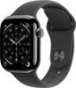 Apple Watch Series 11 GPS + Cellular 42 mm Titangehäuse Sport Band Schwarz S/M