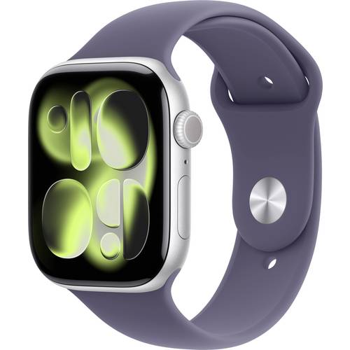 Apple Watch Series 11 GPS + Cellular 46 mm Aluminiumgehäuse Sport Band Nebelviolett M/L