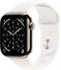Apple Watch Series 11 GPS + Cellular 46 mm Titangehäuse Sport Band Blassrosa S/M