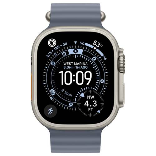 Apple Watch Ultra 3 GPS + Cellular 49 mm Titangehäuse Ocean Band