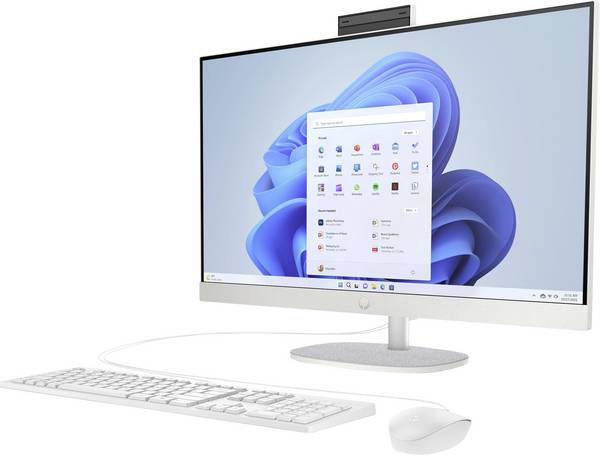 HP All-in-One PC 27-cr0471ng 68.6 cm (27 Zoll) Full HD AMD Ryzen 7 7730U 4.5 GHz 16 GB RAM 512 GB SSD AMD Radeon Graphics Windows® 11 Home CH8S7EA#ABD