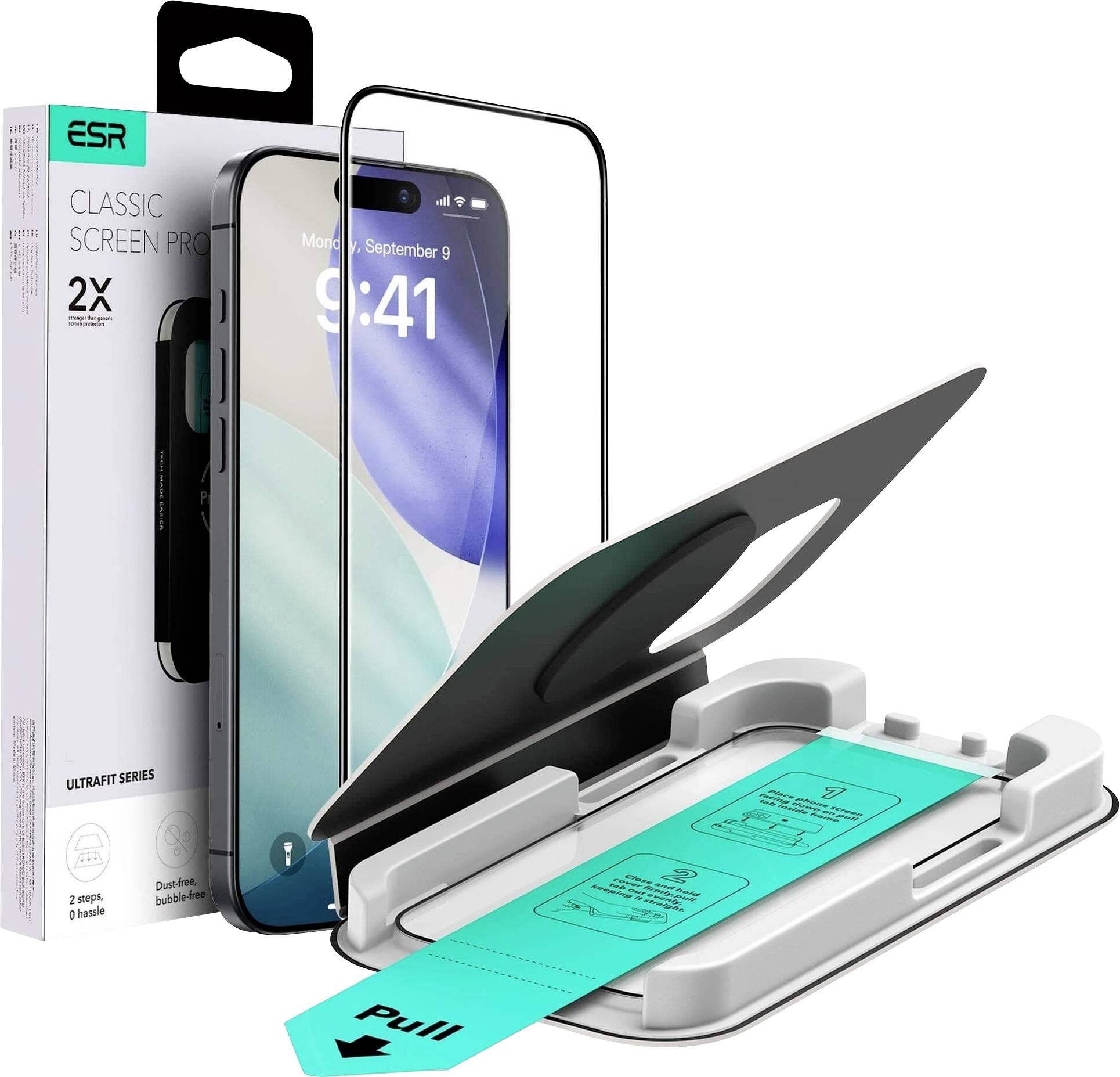 ESR Displayschutzglas Apple iPhone 17, iPhone 16 Pro 1 St. 1D87800301