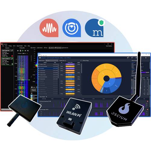 Netzwerkprüfgerät OS-BUN-COMPLETE-1 Oscium Complete Bundle: All-in-one Troubleshooting Netzwerk