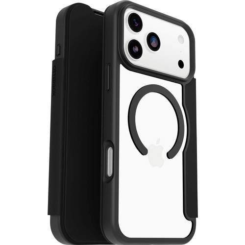 Otterbox Flip Case Apple iPhone 17 Pro Max Crystal, Black 77-98589