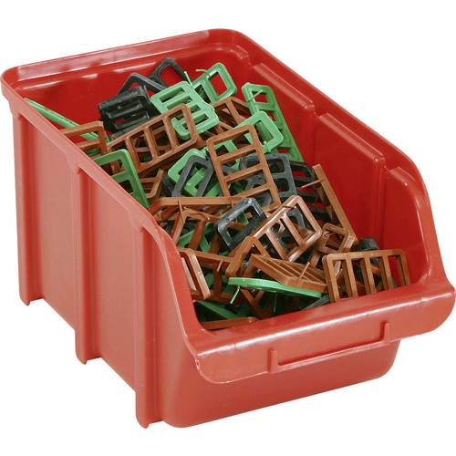 raaco 106610 Sichtlagerkasten Rot 1 St.