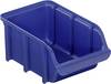 raaco 106900 Sichtlagerkasten stapelbar (B x H x T) 103.0 x 74.0 x 165.0 mm Blau 1 St.