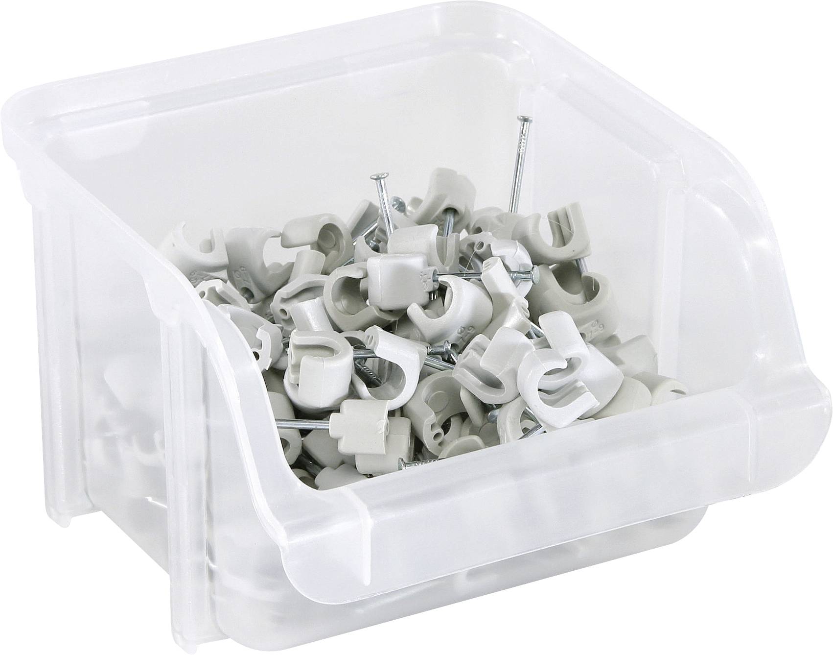 raaco 130080 Sichtlagerkasten Transparent 1 St.